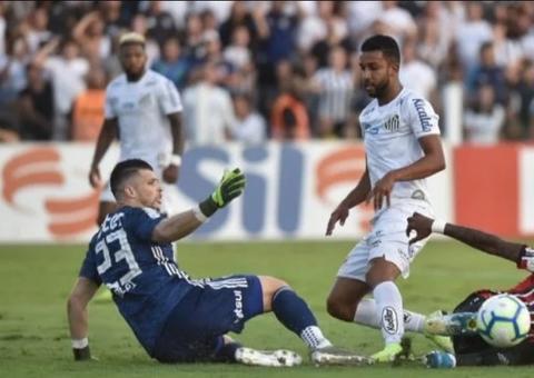 Em clássico movimentado, Santos e São Paulo empatam na Vila Belmiro