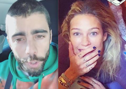 Pedro Scooby se irrita e comenta notícia de que Piovani atirou suas roupas pela janela