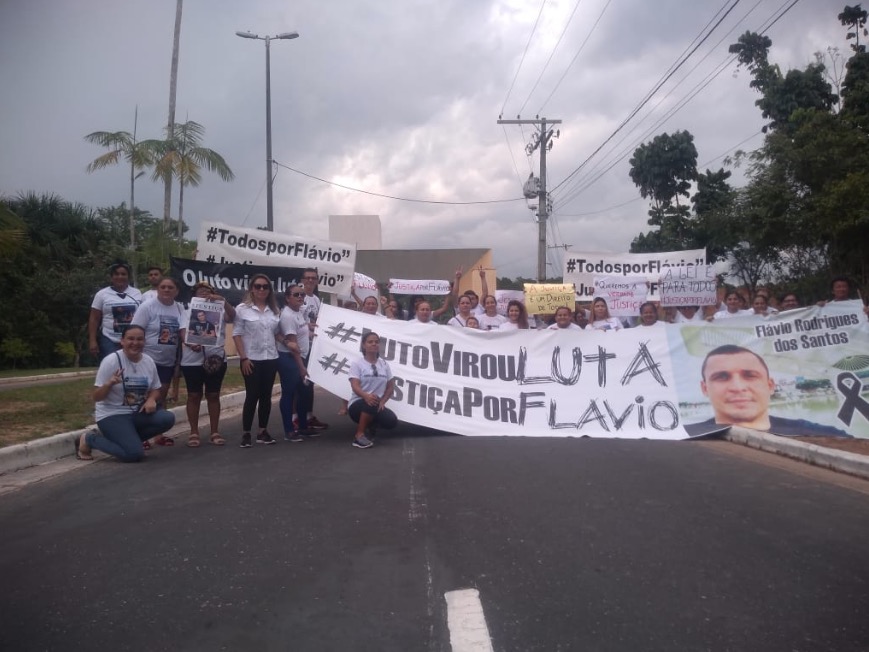 Polícia realiza reconstituição do ‘Caso Flávio’ em Manaus