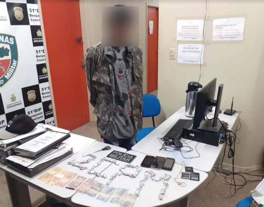 Homem é preso por aliciamento de menores e tráfico no Amazonas