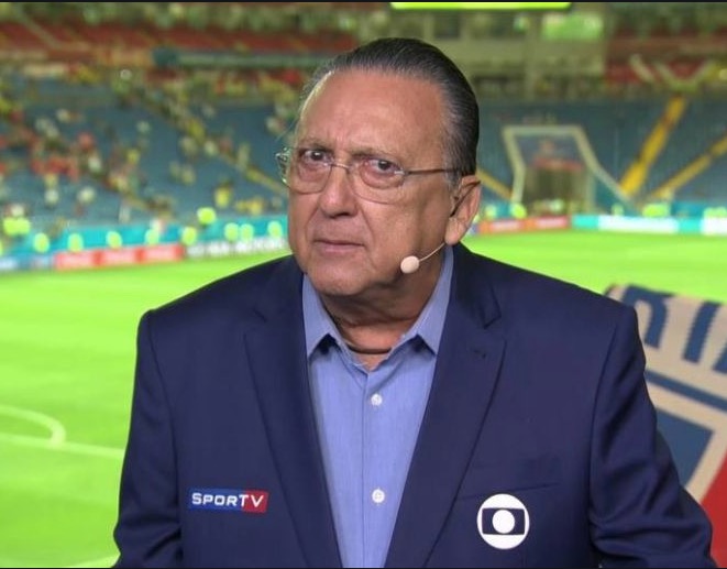 Galvão Bueno passa mal e não vai narrar final da Libertadores 