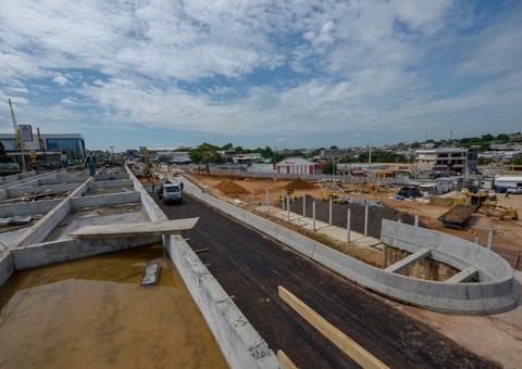 Em Manaus, anel viário da Constantino Nery entra em nova fase de construção