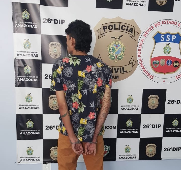 Em Manaus, homem é preso suspeito de matar filho por dívida de R$ 50 do pai