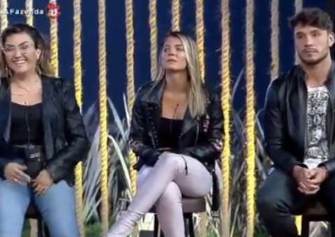 Thayse, Hariany e Lucas são indicados para a roça em A Fazenda