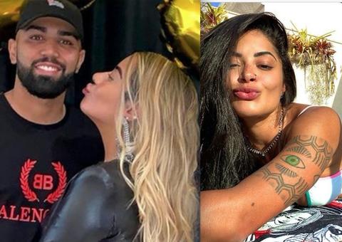 Gabigol teria traído Rafaella Santos com Aline Riscado durante comemorações do Fla