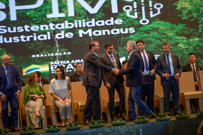 Arthur diz a Bolsonaro que manter garantias não salva a Zona Franca e que é preciso investimentos