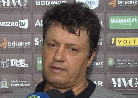 Após perder de goleada para o Flamengo, técnico do Ceará é demitido