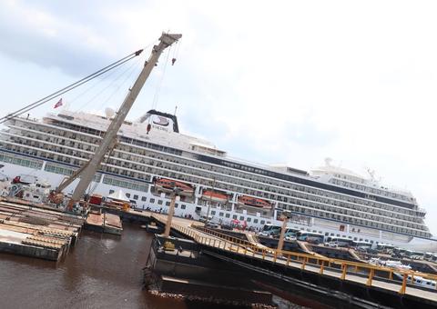 Manaus receberá mais de 4,5 mil turistas na Temporada de Cruzeiros em dezembro