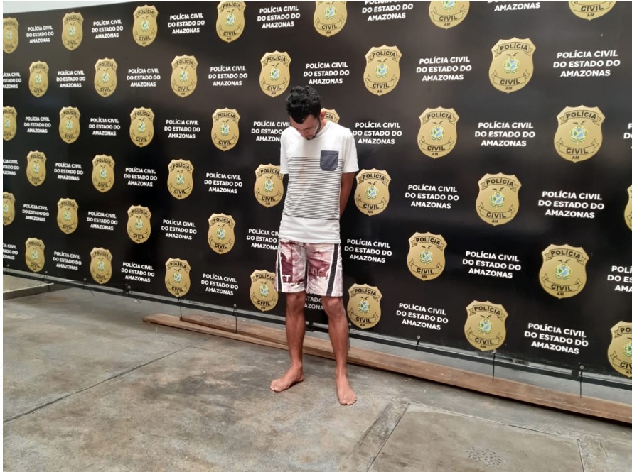 No Amazonas, homem é preso suspeito de matar amigo com facada no pescoço