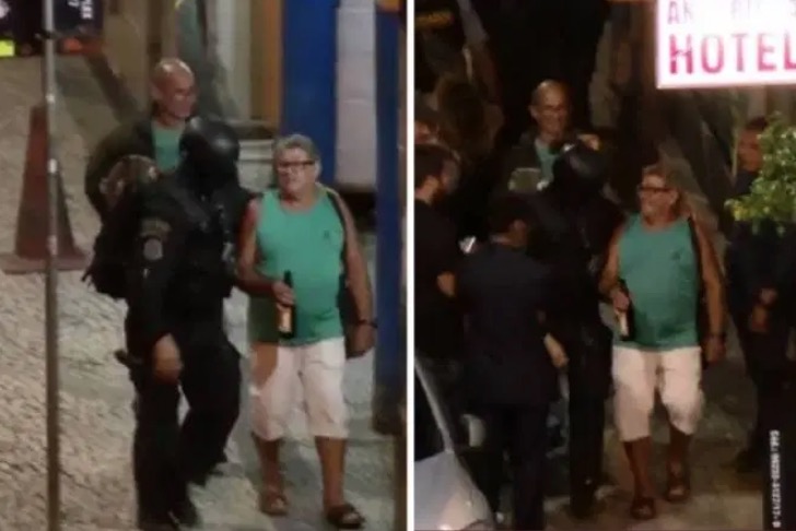 Refém que saiu de sequestro com garrafa de cerveja na mão vira meme