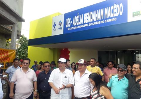 Braga participa de inauguração de unidade de saúde no interior do Amazonas