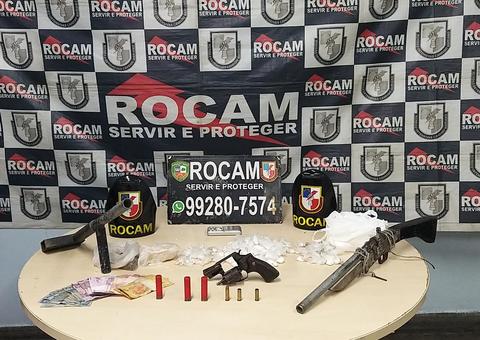 Homem é morto e armas são apreendidas em ação da Rocam em Manaus