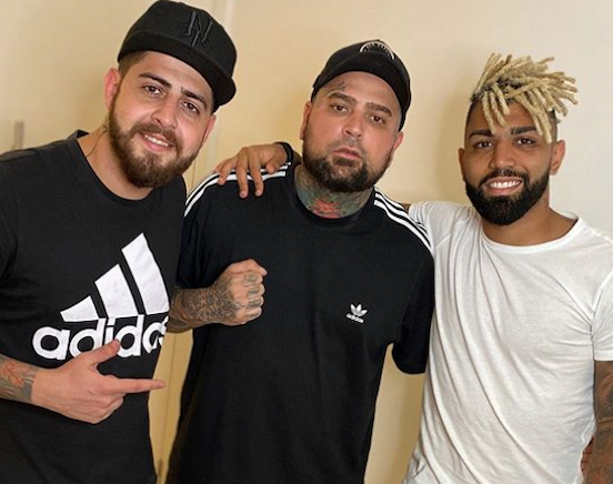 Gabigol faz tatuagem da taça da Libertadores e resultado impressiona. Veja fotos: