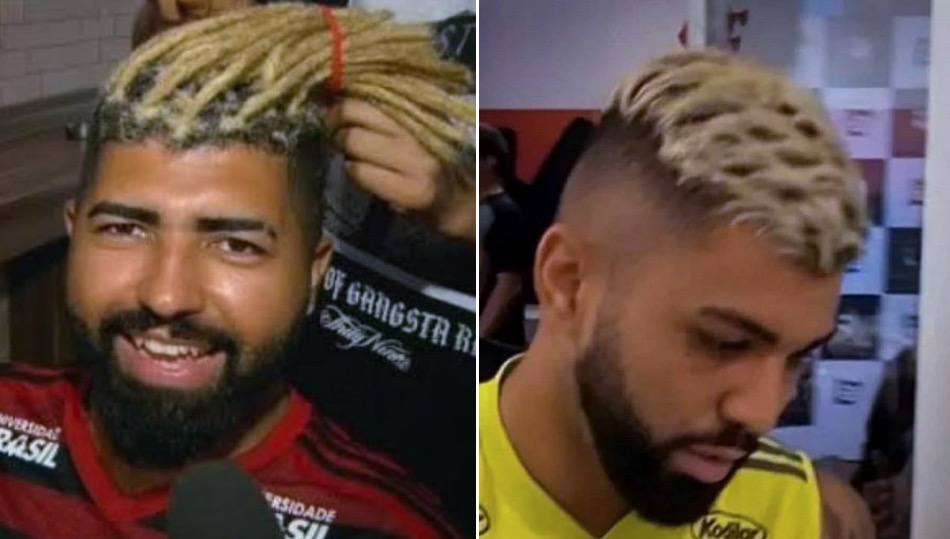 Gabigol muda visual 1 dia após 'Gabigordo' adotar dreads e internautas zoam