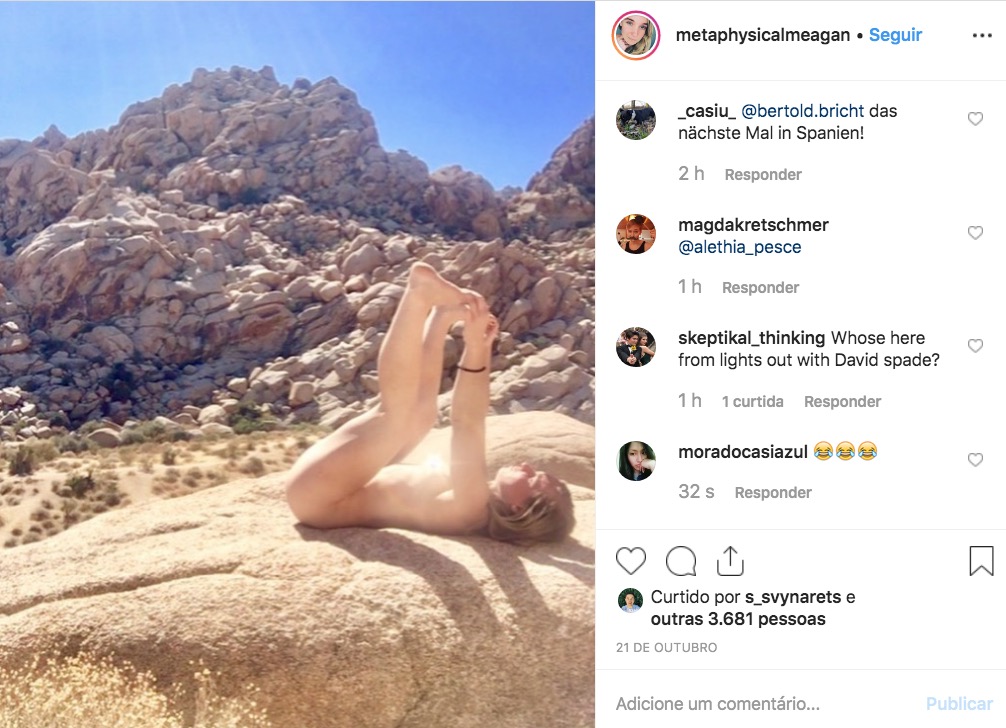 Influencer posa pegando sol na região anal e revela vantagens: 'prática ancestral'