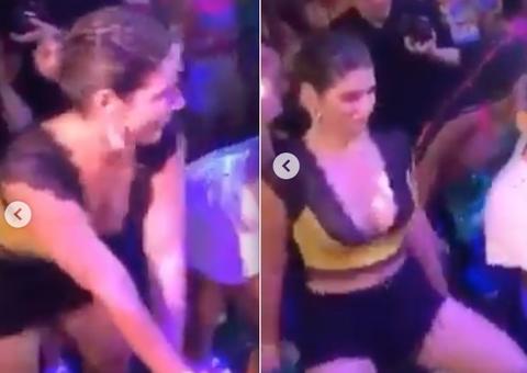 Vivian Amorim rebola freneticamente em festa de Gkay; vídeos