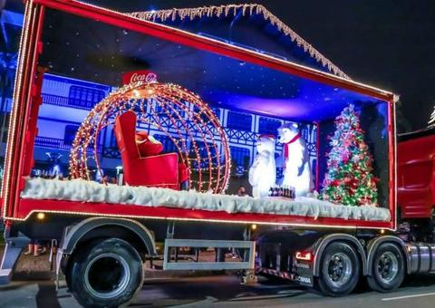 Saiba quando a caravana de natal da Coca-Cola passa por Manaus; confira os bairros
