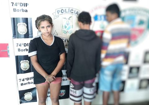Trio em moto é detido suspeito de cometer assaltos no Amazonas