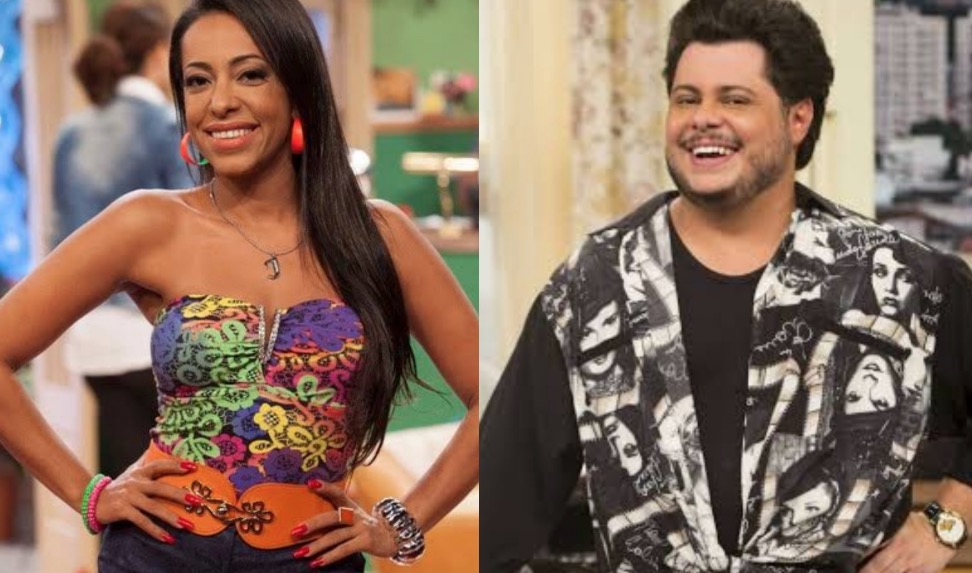  Samantha Schmutz e Marcus Majella saem no tapa em bastidores do ‘Vai Que Cola’ 