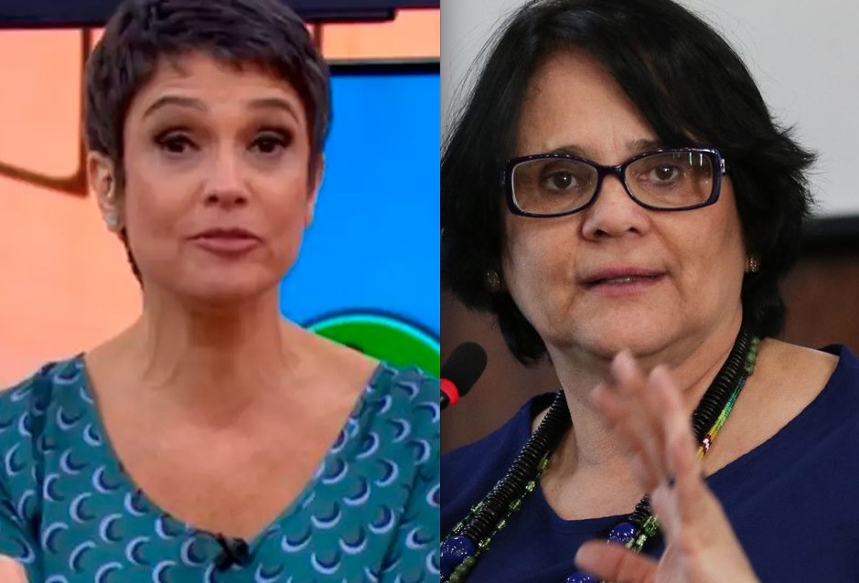 Sandra Annenberg manda indireta para ministra Damares em programa