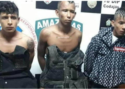 Trio tenta matar rival e acaba baleando crianças no Amazonas