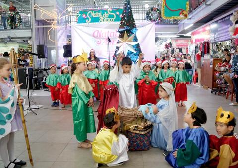  Programação do Natal do Abraço movimenta Galeria Espírito Santo em Manaus