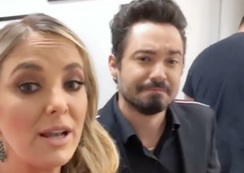 Ao lado de Fernando Zor, Ticiane Pinheiro manda recado para Maiara: "Ciumenta"