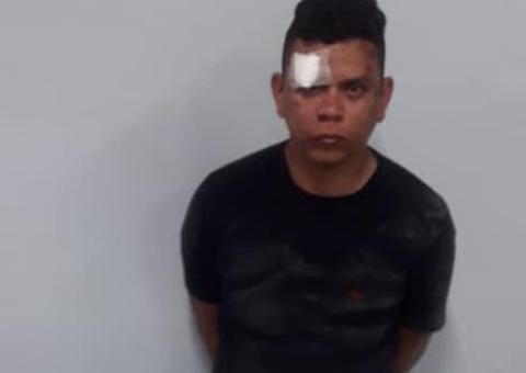 Em Manaus, suposto braço direito de traficante é preso após atirar contra viatura da PM