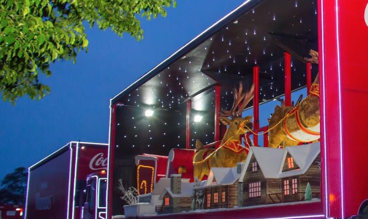 Caravana de Natal da Coca-Cola chega a Manaus neste fim de semana