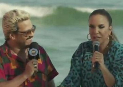 Ivete Sangalo comete gafe e pergunta sobre Léo Dias ao vivo no Fofocalizando 