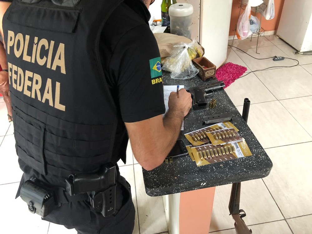 PF mira quadrilha suspeita de repassar armas a facções e garimpos