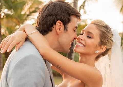 Kaká e Carol Dias reciclam 1,5 tonelada de lixo produzido no casamento deles 