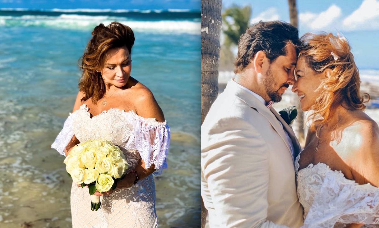 Aos 73, ex-BBB Ieda abre álbum de casamento com advogado 36 anos mais novo 