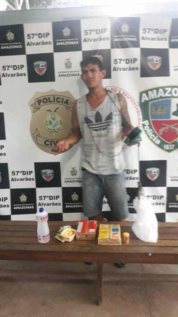 'Shrek' é preso suspeito de tentar jogar droga por muro de presídio no Amazonas