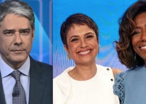 Em meio a cortes na Globo, Bonner, Glória Maria e Sandra Annenberg sofrerão mudanças no contrato