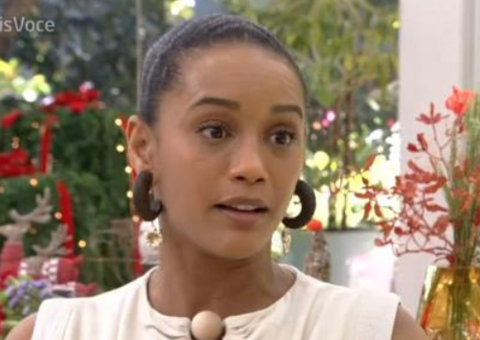 Ana Maria Braga “trolla” Taís Araújo e dá abóbora gigante para atriz durante programa 