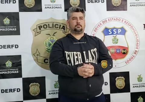 Empresário é preso suspeito de ganhar R$ 5 milhões com golpe de pirâmide financeira em Manaus