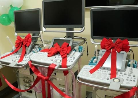 Em Manaus, FCecon recebe aparelhos de ultrassom para agilizar diagnósticos do câncer