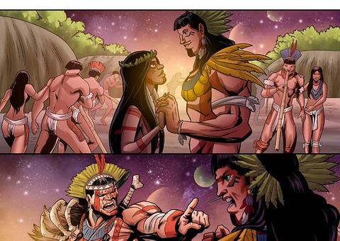História em quadrinhos transforma figuras mitológicas amazônicas em guardiões