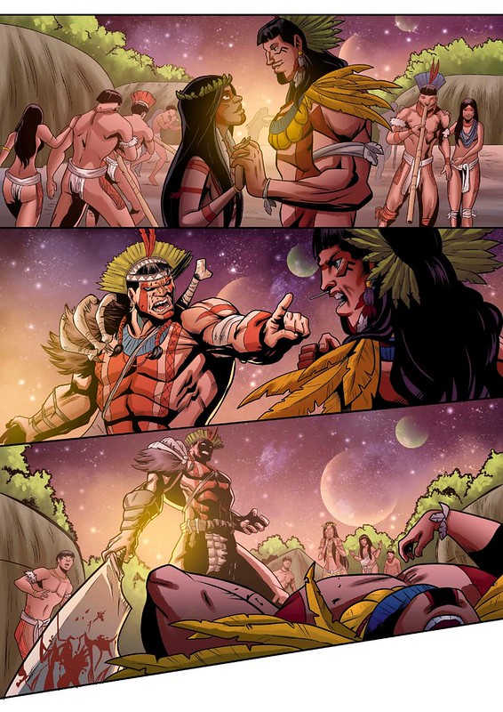 História em quadrinhos transforma figuras mitológicas amazônicas em guardiões