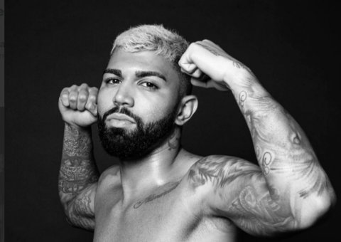 Internautas brincam com erro em tatuagem de Gabigol; 'o tatuador era gago?'
