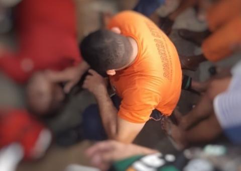 Sargento da PM é baleado e fica gravemente ferido em assalto em feira de Manaus