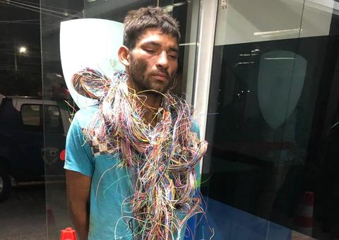 Homem é preso suspeito de furtar fios em bairro da zona Oeste de Manaus 