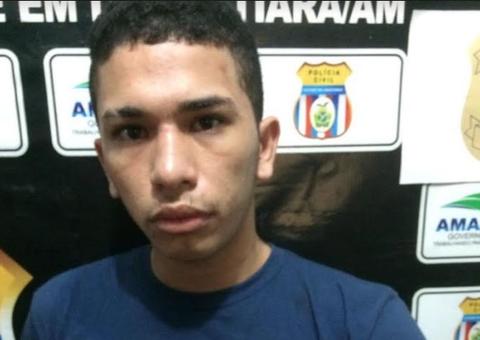 Novinho é preso suspeito de matar homem a facadas no Amazonas