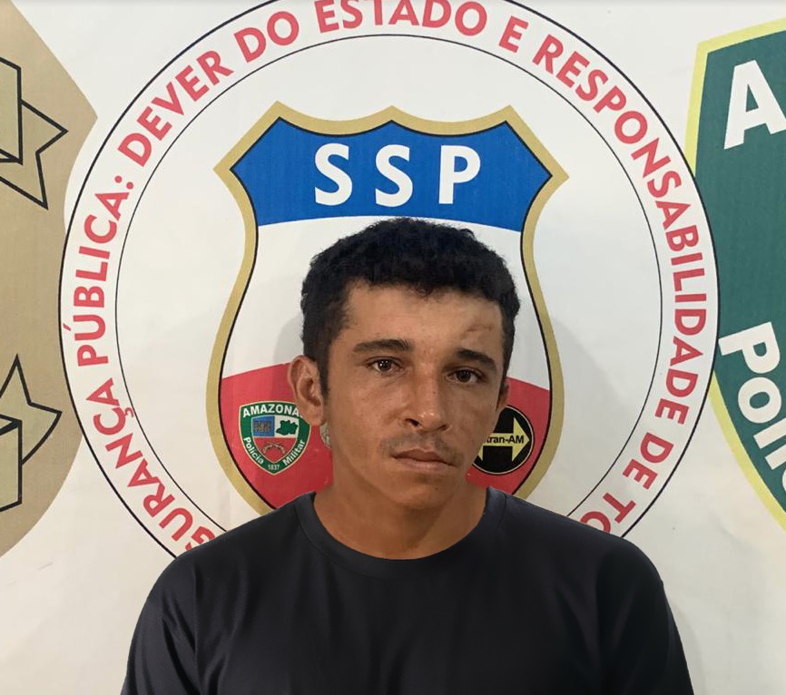 Suspeito de matar homem a tiros e esconder o corpo próximo a rio é preso no Amazonas