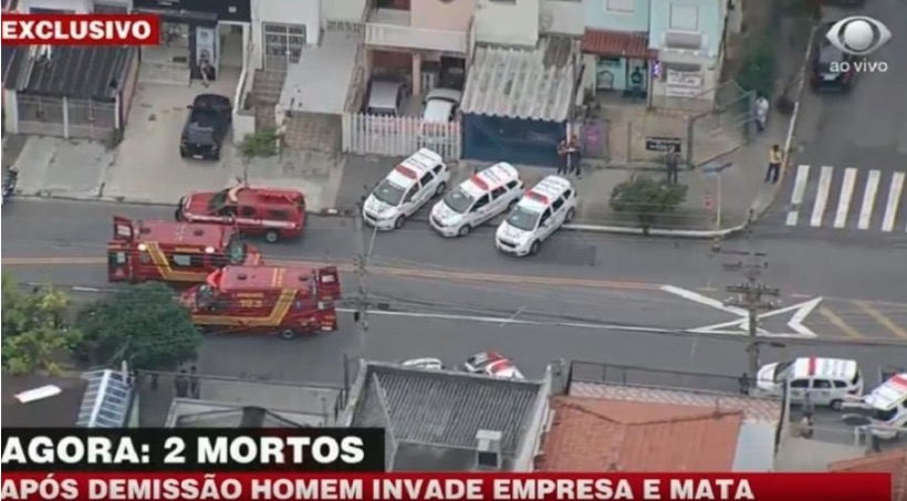 Homem invade empresa e mata duas pessoas na zona sul de São Paulo
