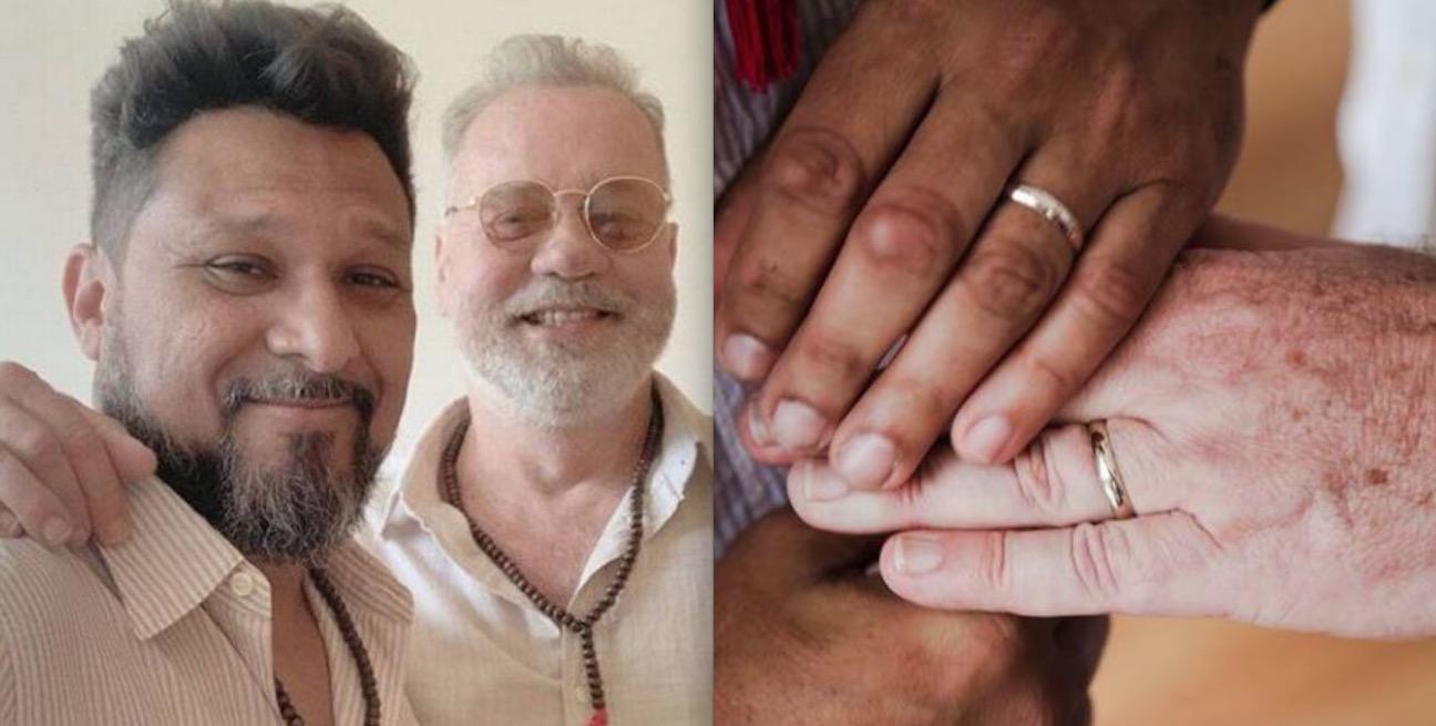 Aos 70, Luiz Fernando Guimarães se casa com empresário após 23 anos juntos