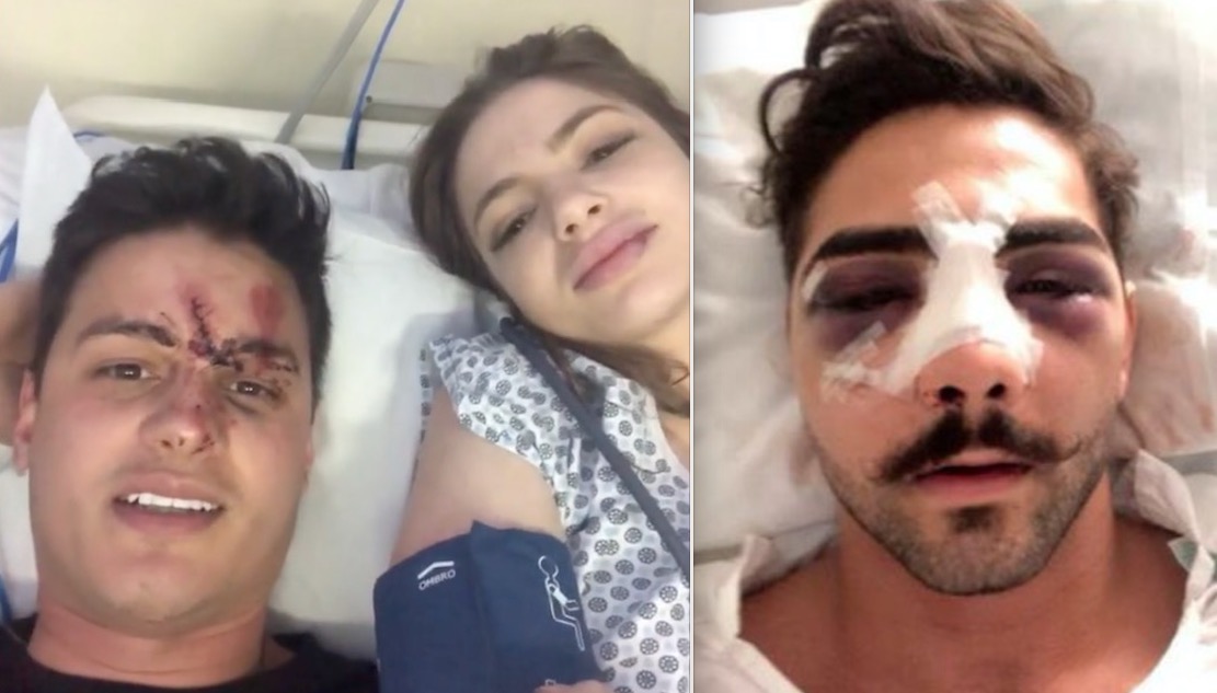 DJ, cantor e influencer sofrem acidente de carro com amigos no Rio