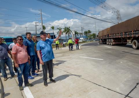 Com apoio de iniciativa privada, Prefeitura de Manaus entrega rotatória da Torquato Tapajós
