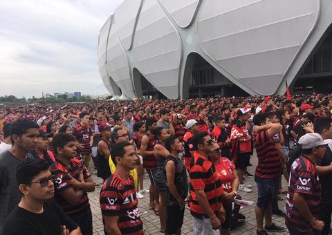 Torcida rubro-negra lota Arena da Amazônia em final de Mundial de Clubes 